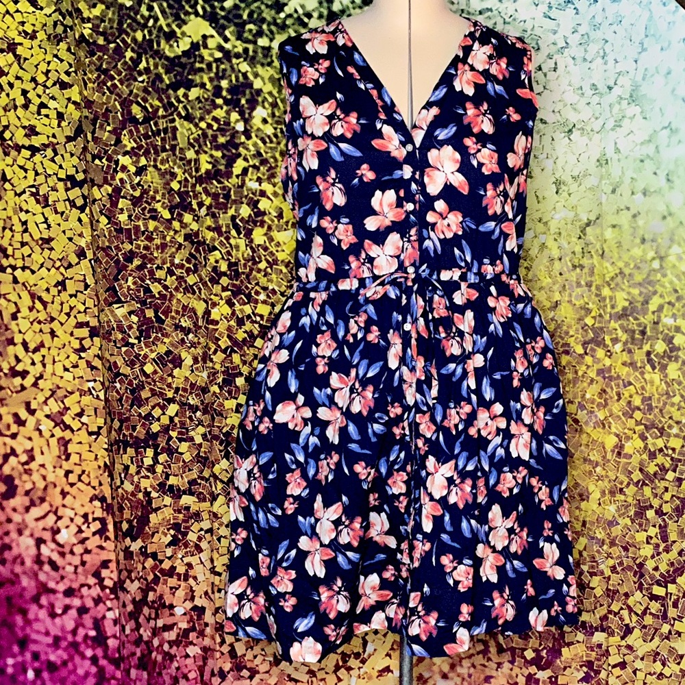 Gap - Shirt Dress - Size 16 - 100% cotton